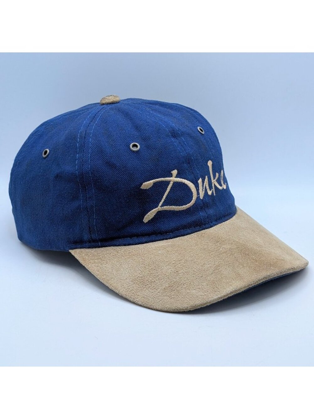Duke Blue Devils Kudzu Hat Cap Strap Back Blue NCAA Basketball Mens OS Leather